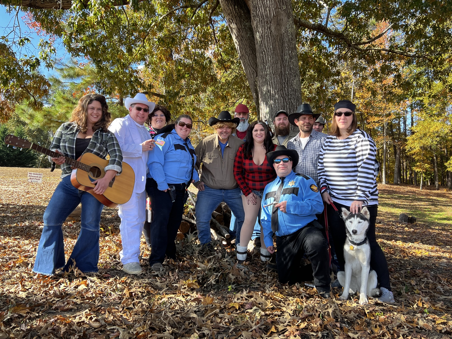 Members at Indian Acres event